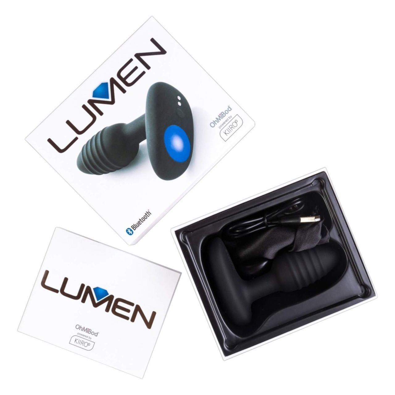 Kiiroo Ohmibod Lumen - interaktív prosztata vibrátor (fekete)