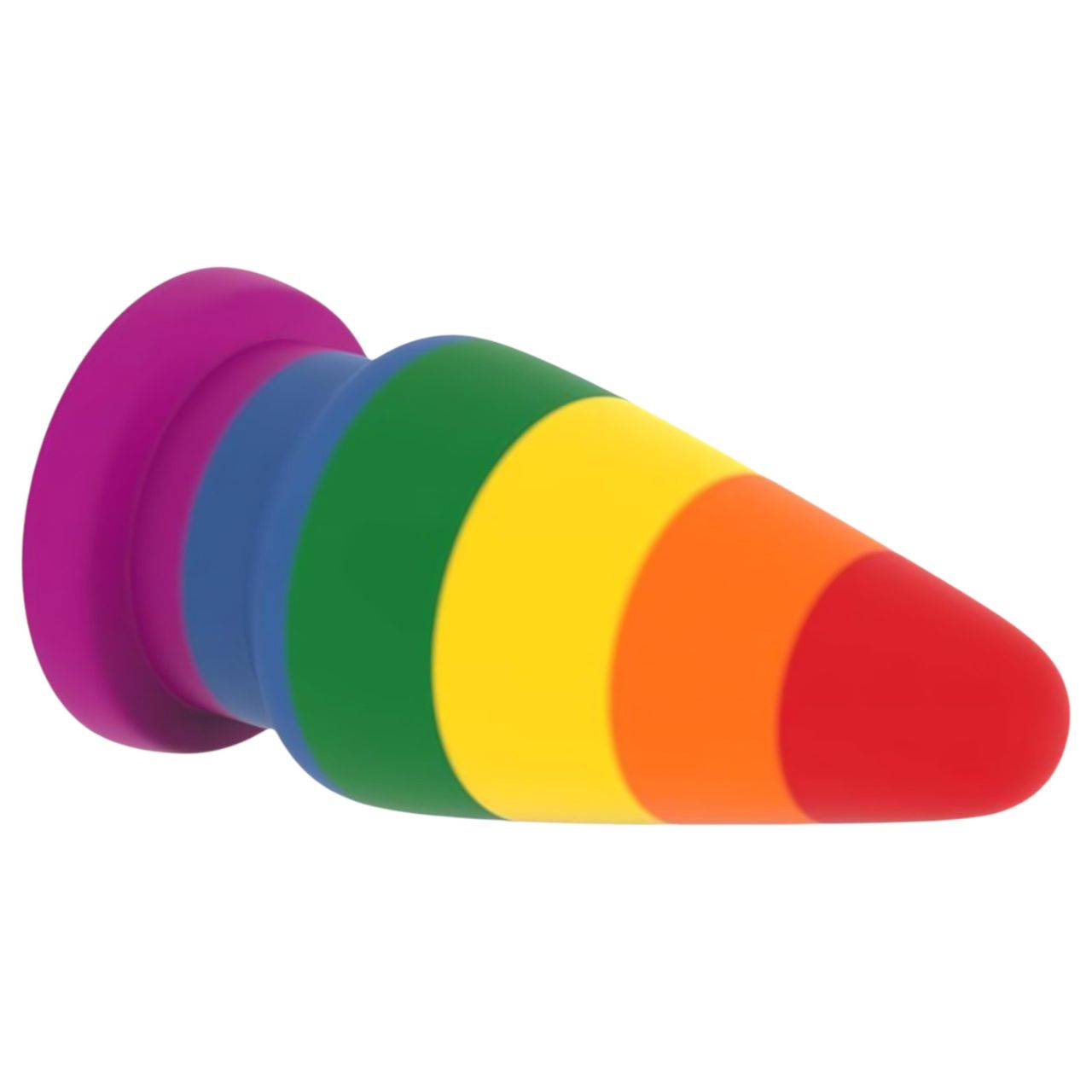 Lovetoy Prider - anál tágító plug - 15cm (szivárvány) Lovetoy Prider - anál tágító plug - 15cm (szivárvány)