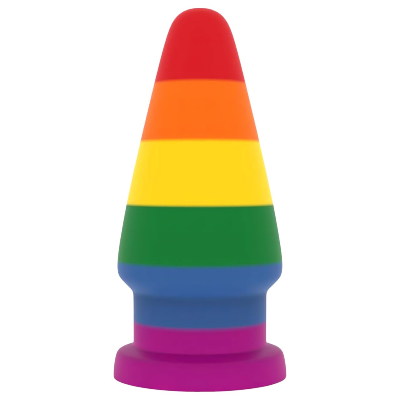 Lovetoy Prider - anál tágító plug - 15cm (szivárvány) Lovetoy Prider - anál tágító plug - 15cm (szivárvány)