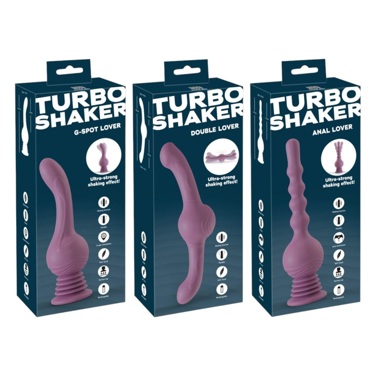 You2Toys Turbo Shaker - vibrátor csomag (3db)