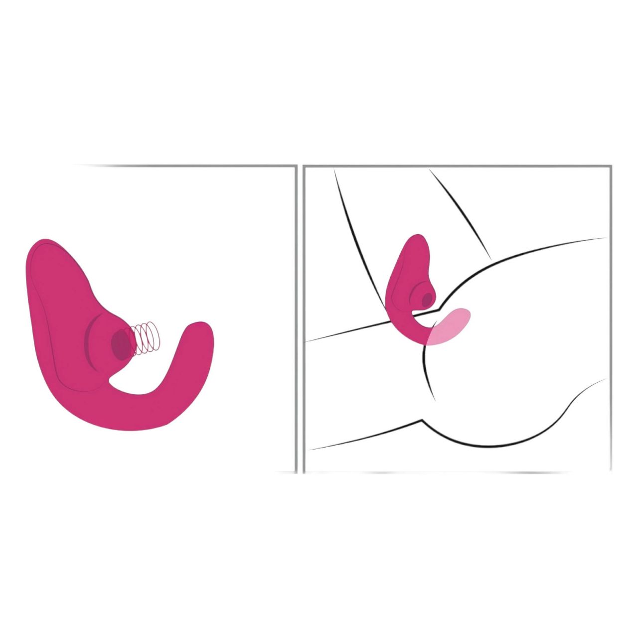 Womanizer Blend - G-pont vibrátor és csiklóizgató (pink) Womanizer Blend - G-pont vibrátor és csiklóizgató (pink)