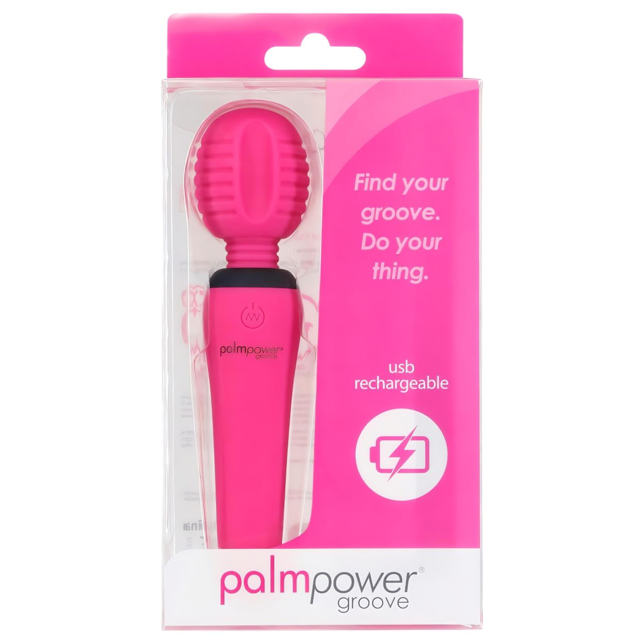 PalmPower groove - akkus masszírozó vibrátor (pink) PalmPower groove - akkus masszírozó vibrátor (pink)