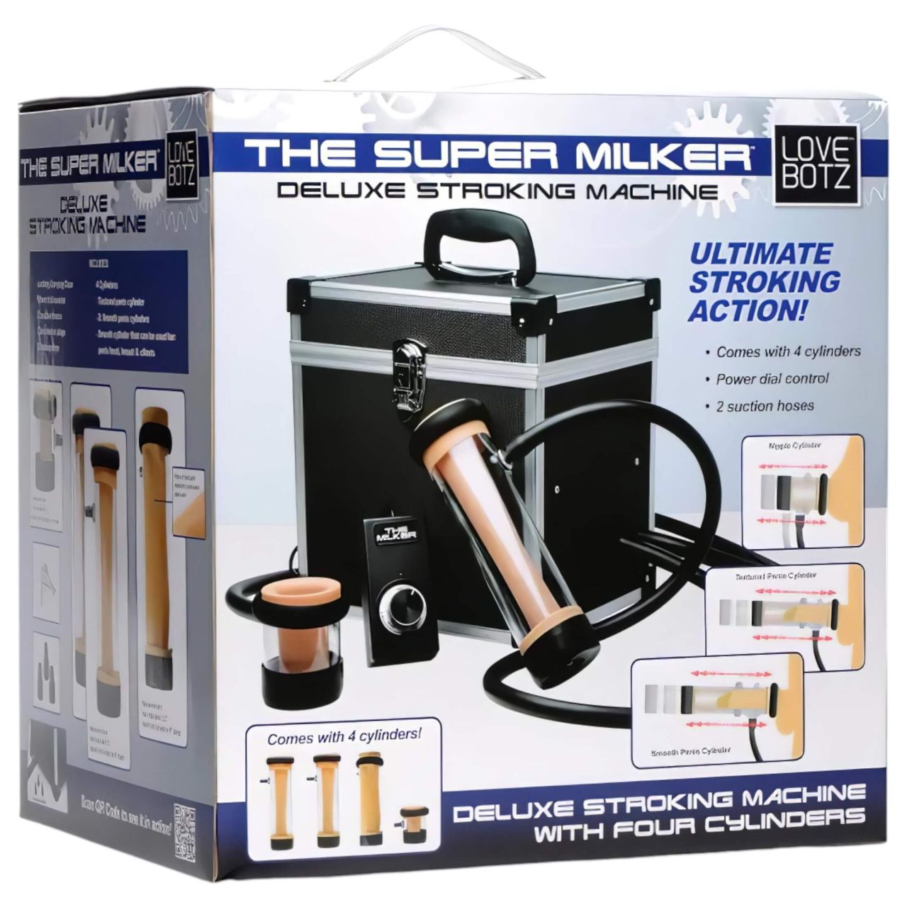 The Super Milker - automatikus deluxe maszturbátor (fekete) The Super Milker - automatikus deluxe maszturbátor (fekete)