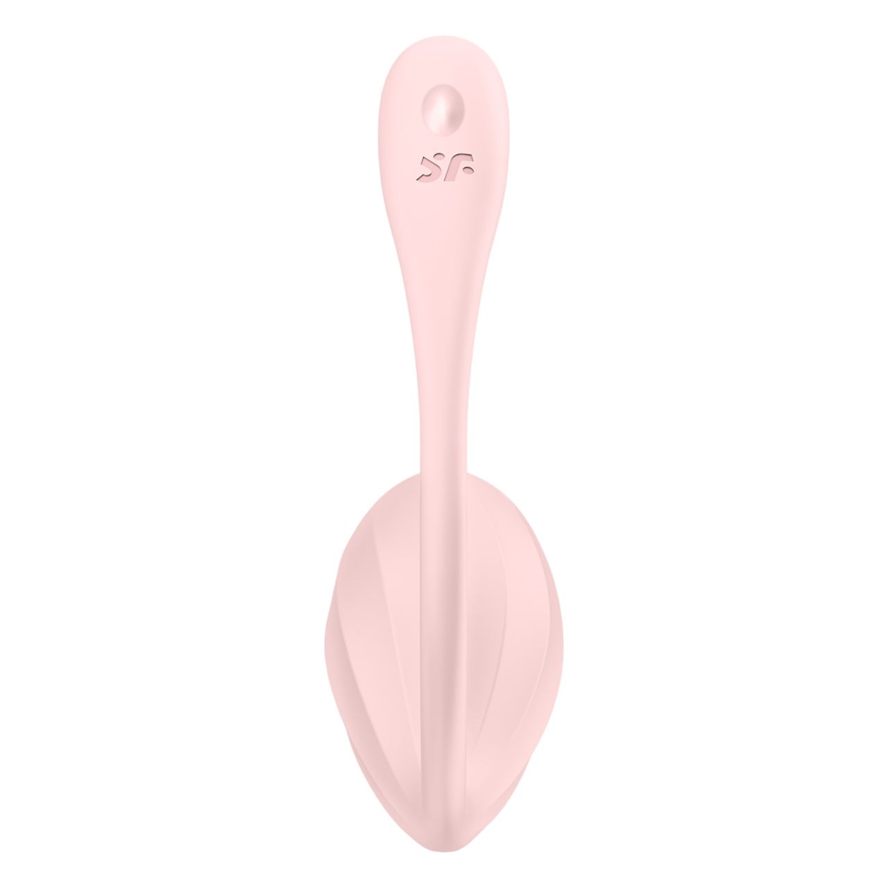 Satisfyer Ribbed Petal - rádiós vibrációs tojás (pink)