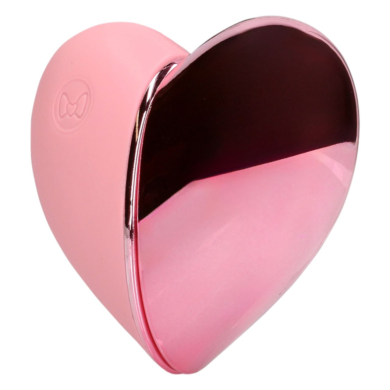 Loveline Tapping Heart - akkus csiklóizgató vibrátor (pink)