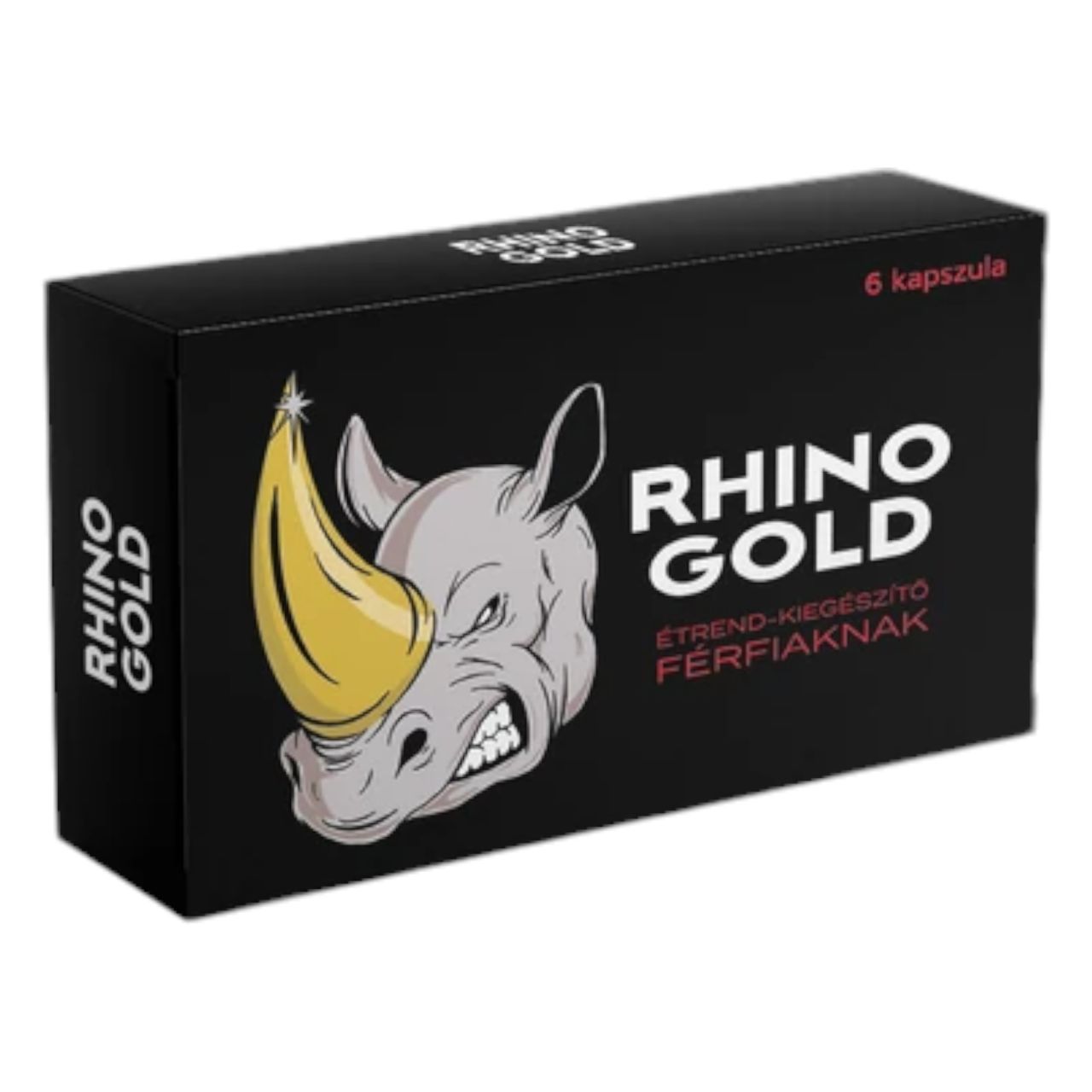 RHINO GOLD - természetes étrendkiegészítő férfiaknak (6db)