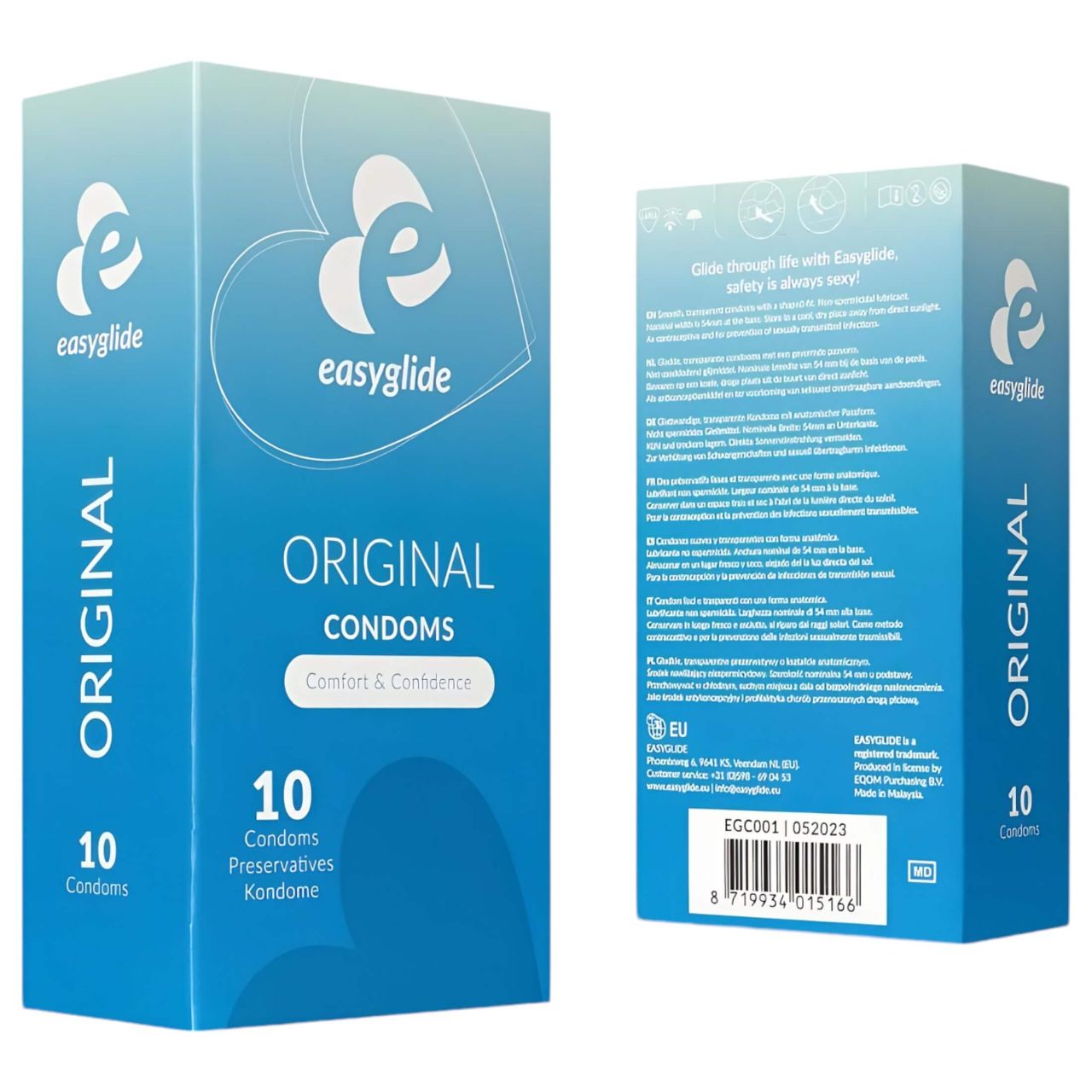 EasyGlide Regular - Original óvszer (10db)