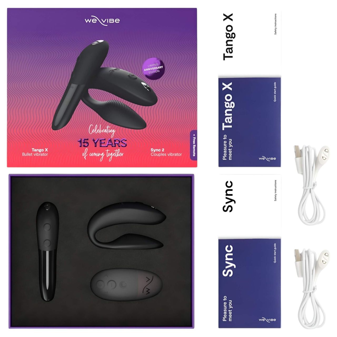 We-Vibe Colletion - párvibrátor szett (fekete)