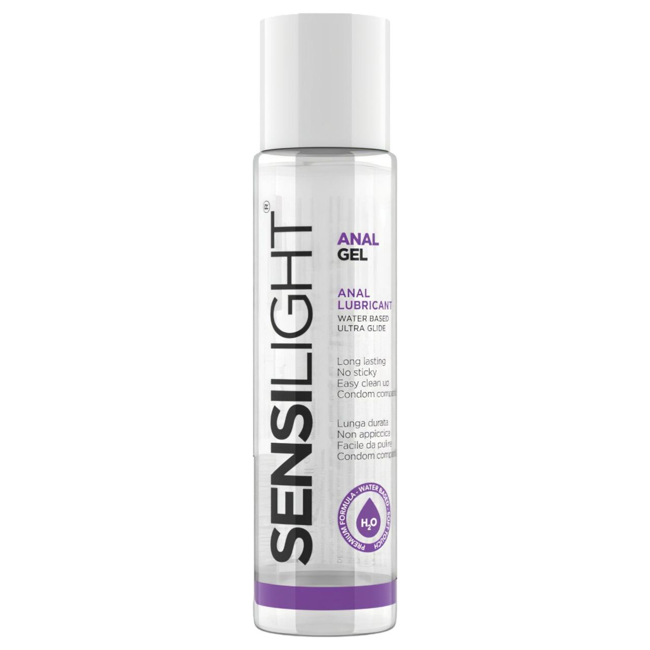 Sensilight Analgel - vízbázisú anál síkosító gél (60ml)