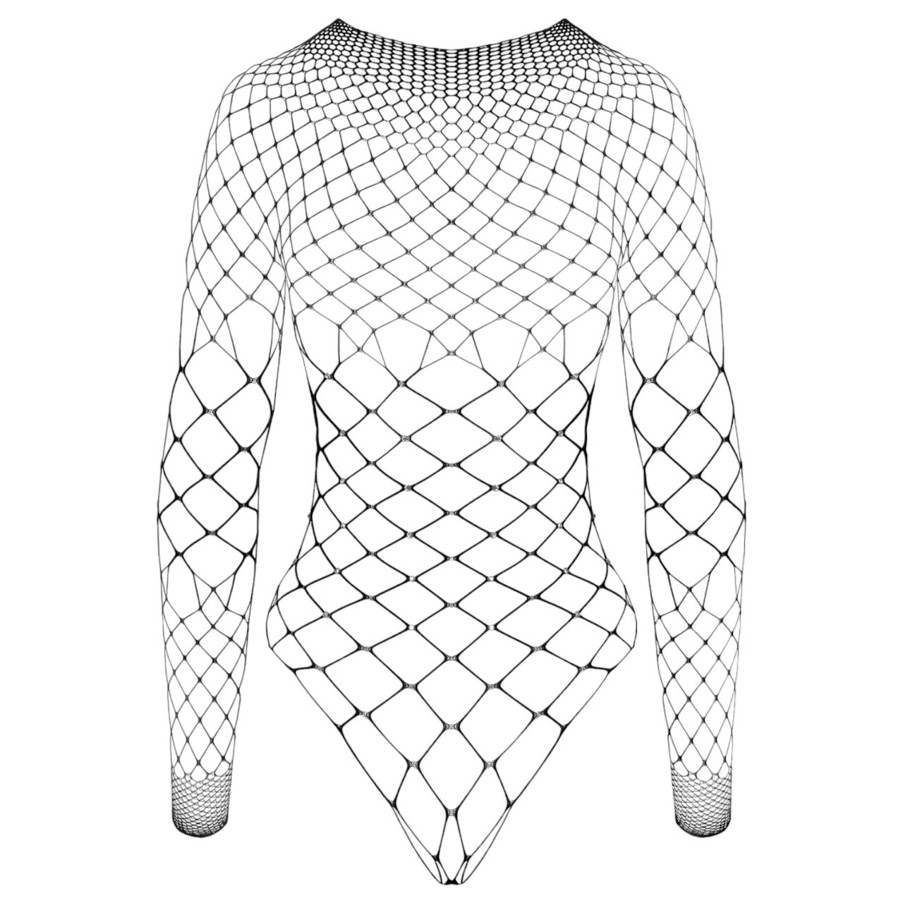 Cottelli - nyitott strasszos body (fekete) - S-L Cottelli - nyitott strasszos body (fekete) - S-L