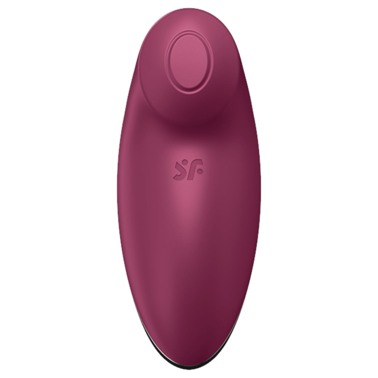 Satisfyer Tap & Climax 2 - 2in1 csiklóizgató és vibrátor (piros)