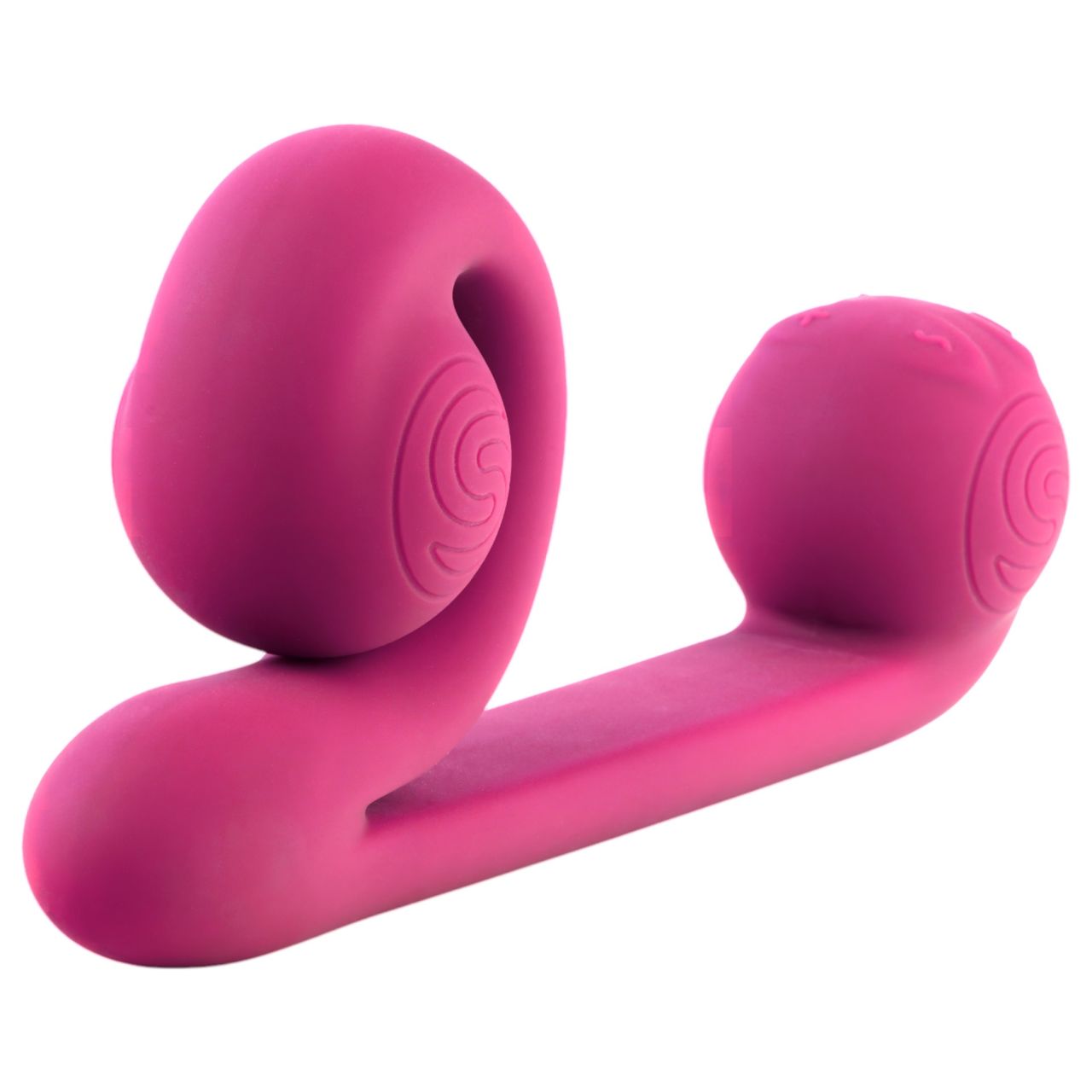 Snail Vibe Duo - akkus, 3in1 stimulációs vibrátor (pink)