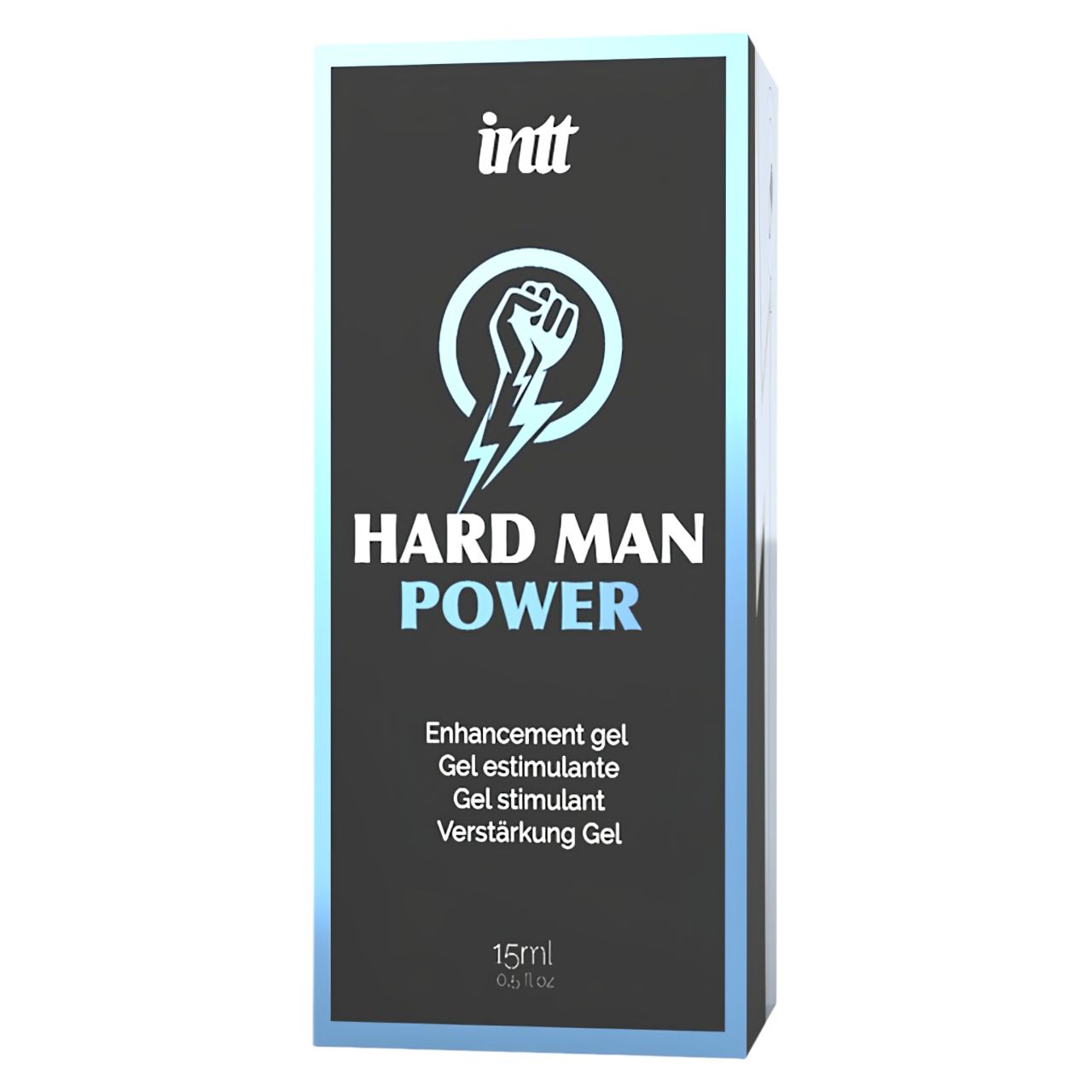 Intt Hard Man Power - stimuláló gél férfiaknak (15ml)