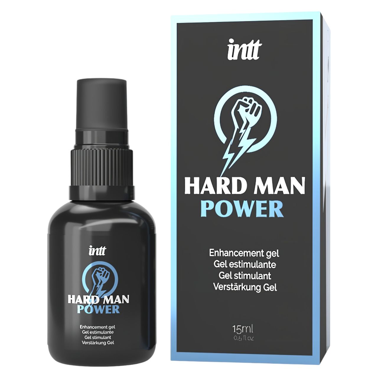 Intt Hard Man Power - stimuláló gél férfiaknak (15ml)