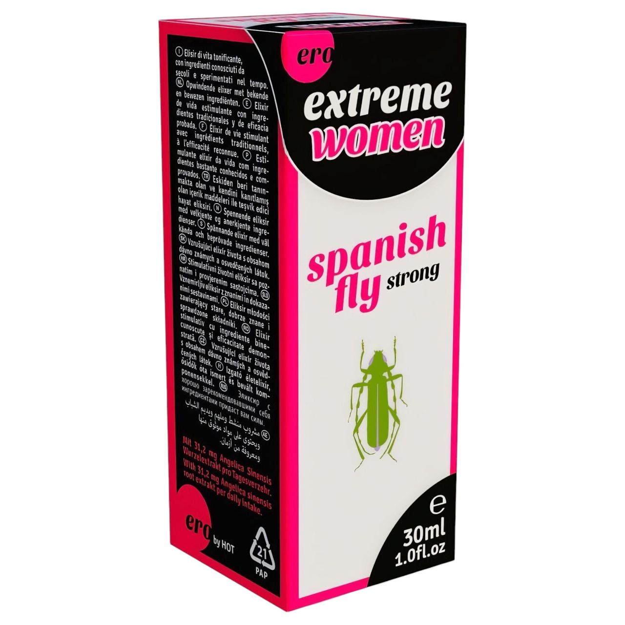 Hot Spanish Fly Extrame Woman - vágyfokozó cseppek nőknek (30ml)