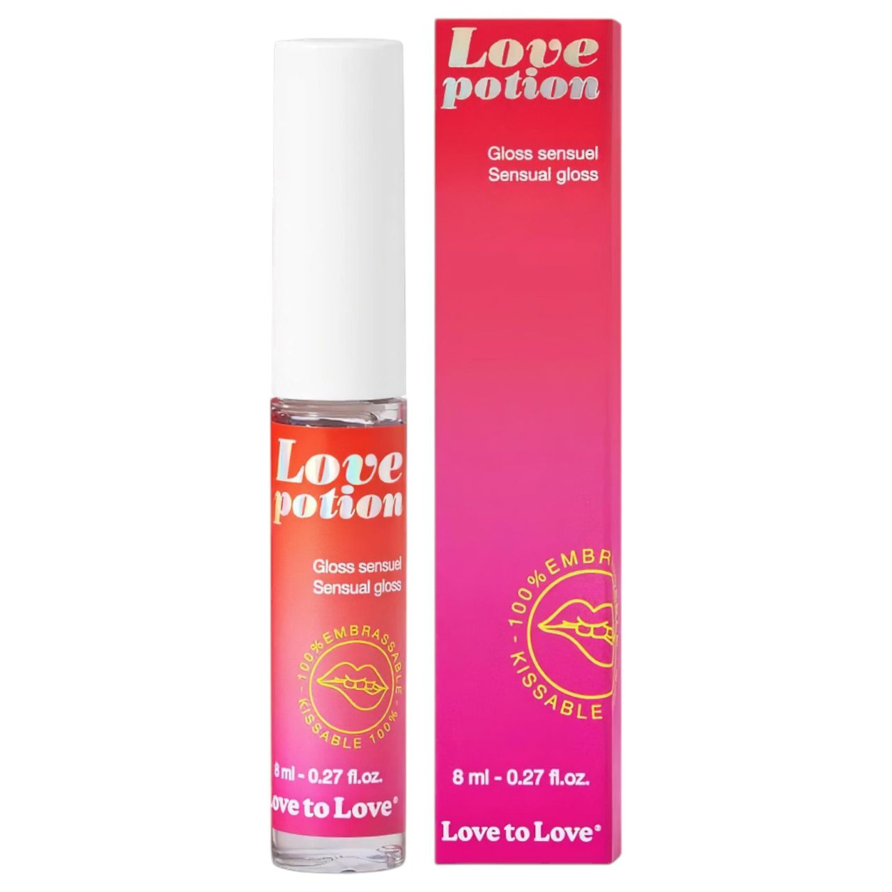 Love to Love - bizsergető hatású szájfény (8ml)