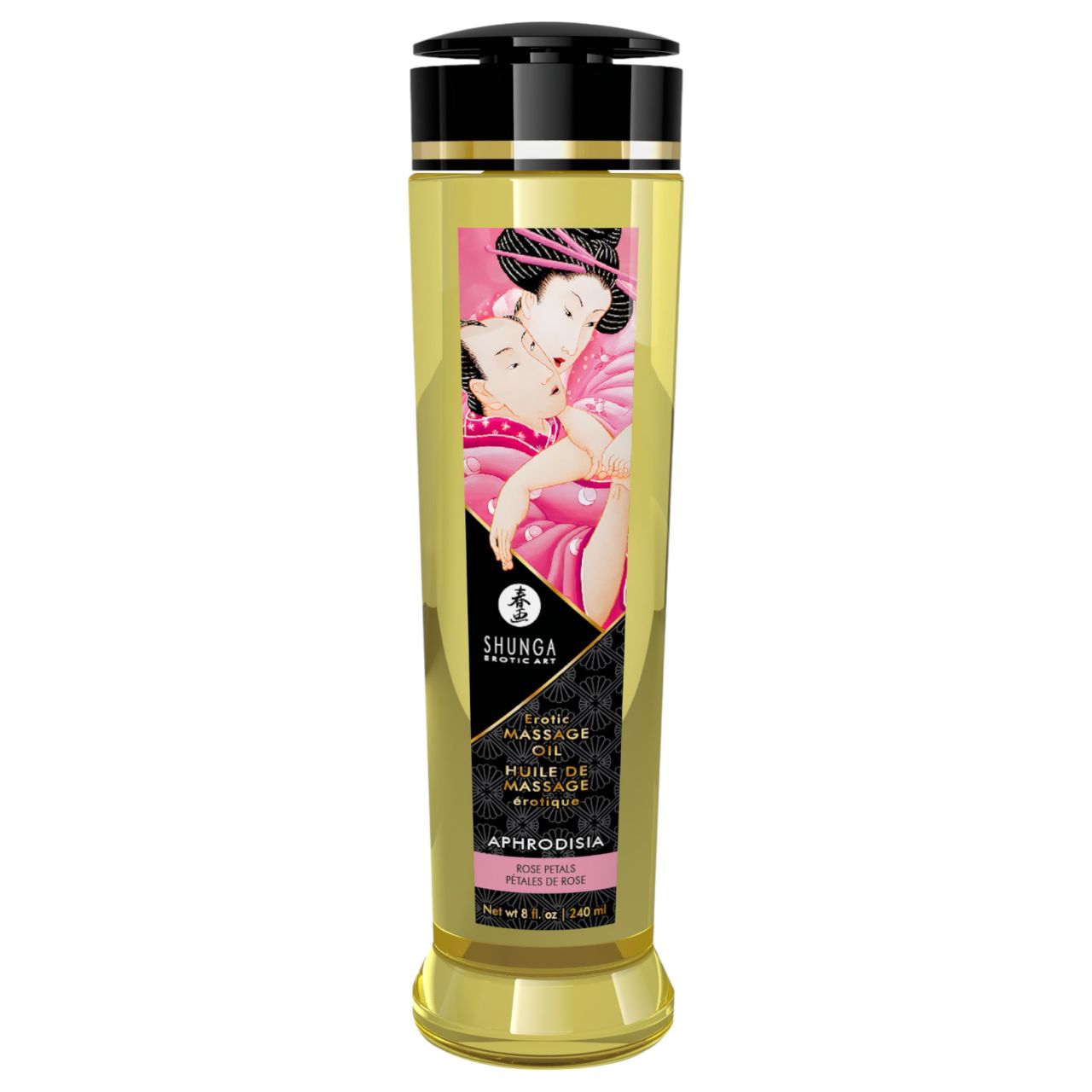 Shunga - masszázs olaj - rózsa (240ml)