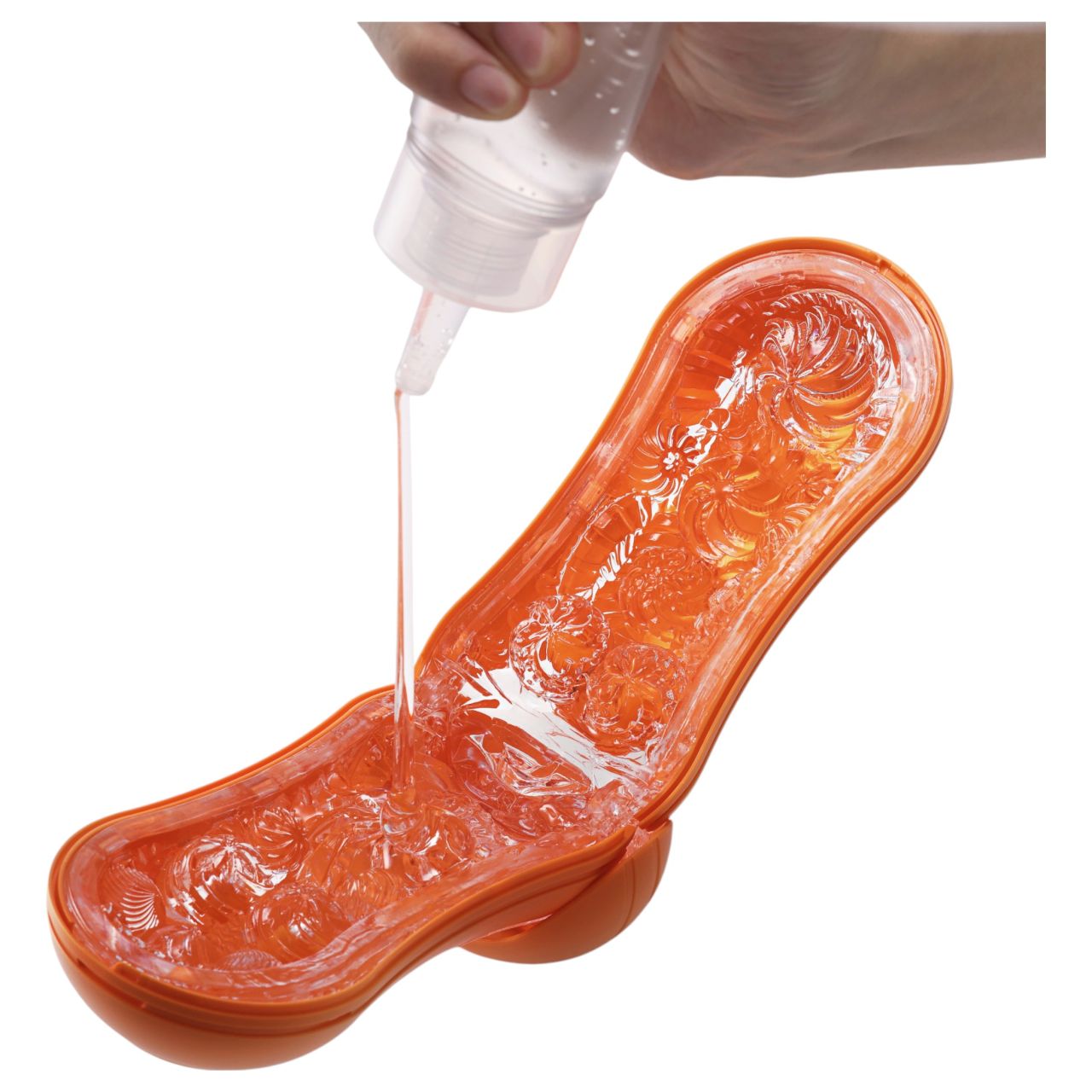 Tenga Flip Orb Pastaio - szuper-maszturbátor (narancs) Tenga Flip Orb Pastaio - szuper-maszturbátor (narancs)