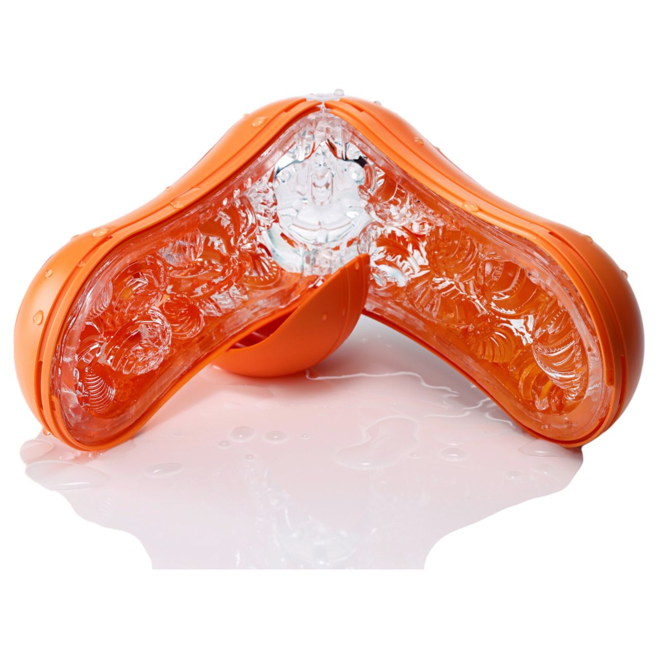 Tenga Flip Orb Pastaio - szuper-maszturbátor (narancs) Tenga Flip Orb Pastaio - szuper-maszturbátor (narancs)