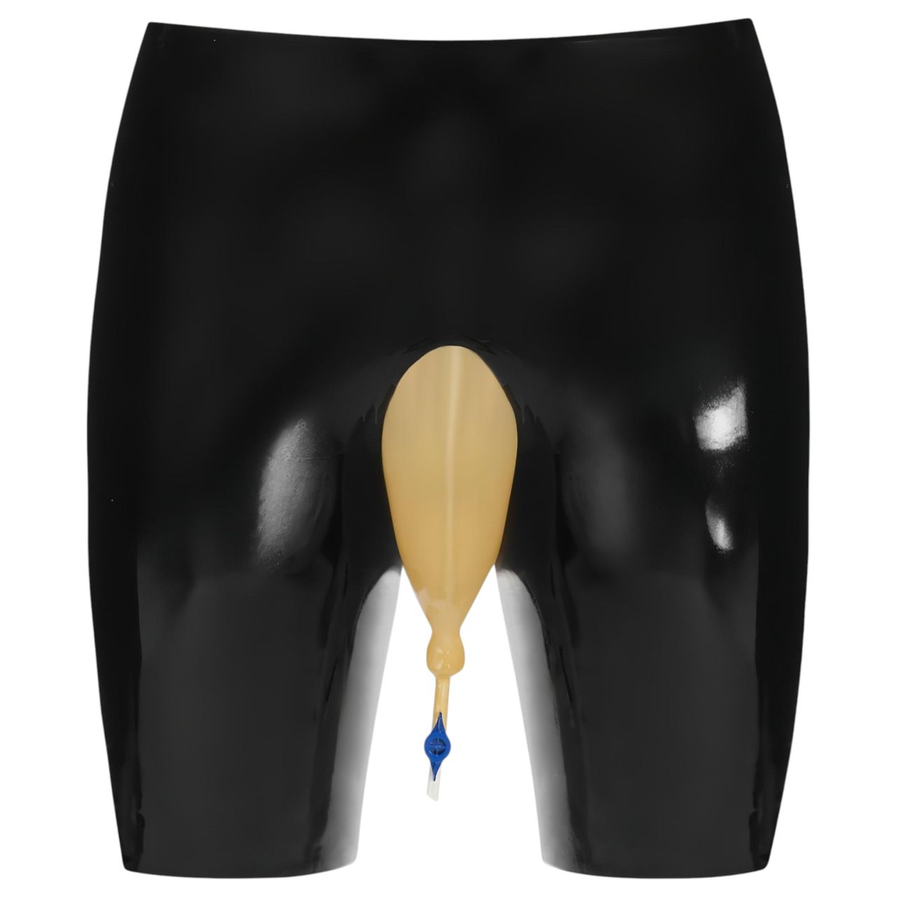 LATEX - Pisifogó latex alsó, leeresztő nyílással (fekete) LATEX - Pisifogó latex alsó, leeresztő nyílással (fekete)