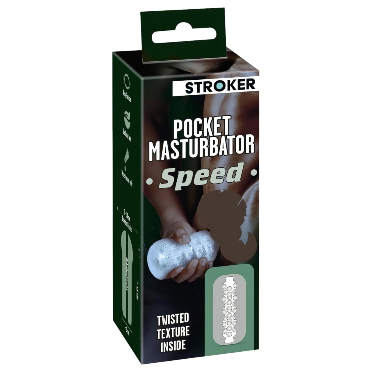 STROKER Speed - műpopsi maszturbátor (átlátszó) STROKER Speed - műpopsi maszturbátor (átlátszó)