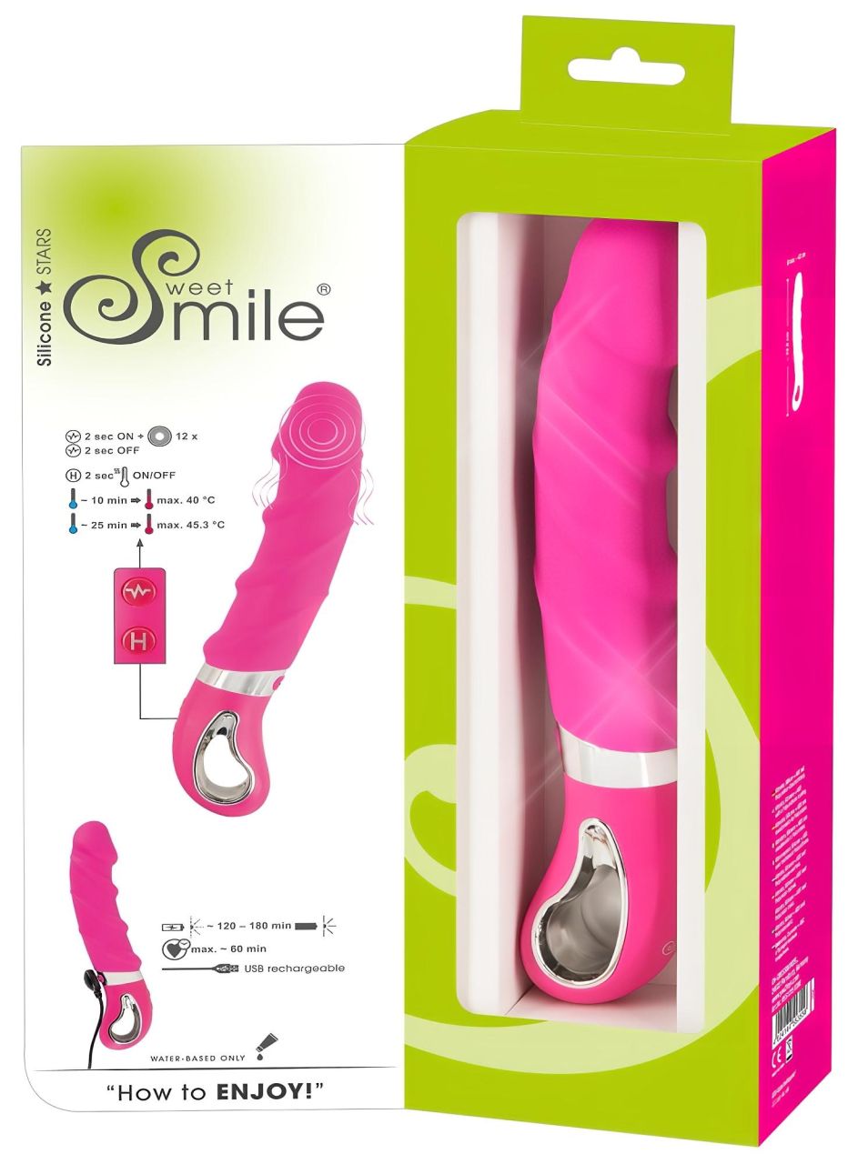 SMILE Soft - akkus, melegítő vibrátor (pink) SMILE Soft - akkus, melegítő vibrátor (pink)