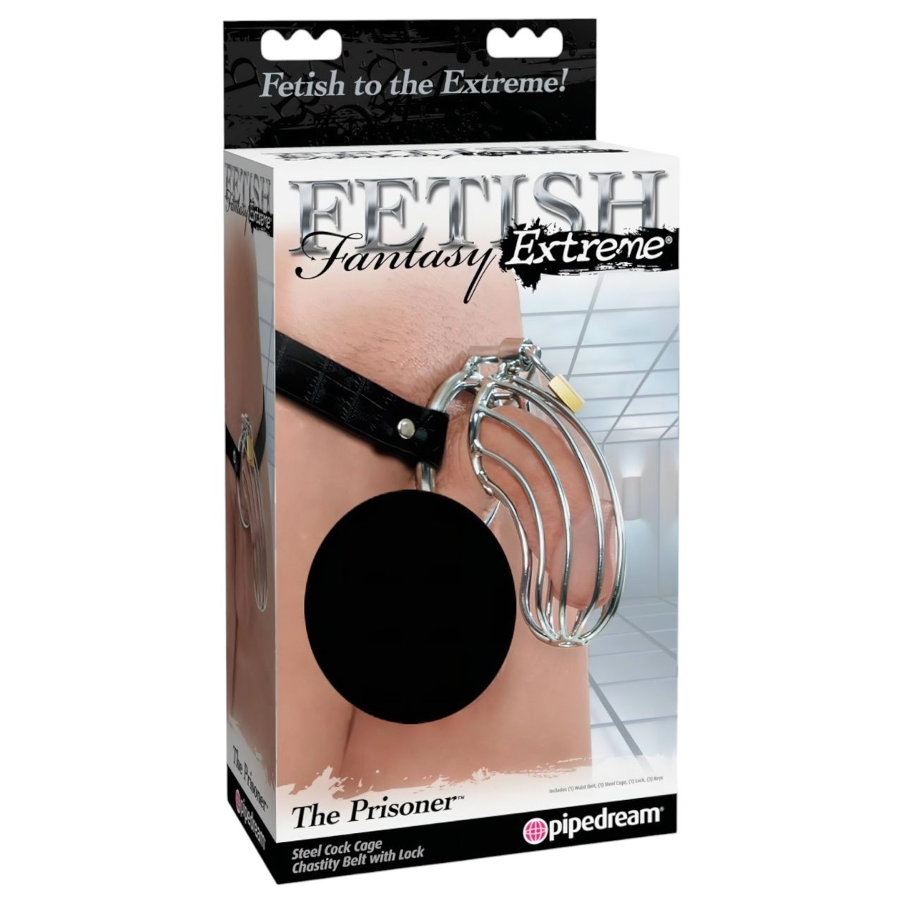 / Fetish The Prisoner - fém péniszketrec (ezüst) / Fetish The Prisoner - fém péniszketrec (ezüst)