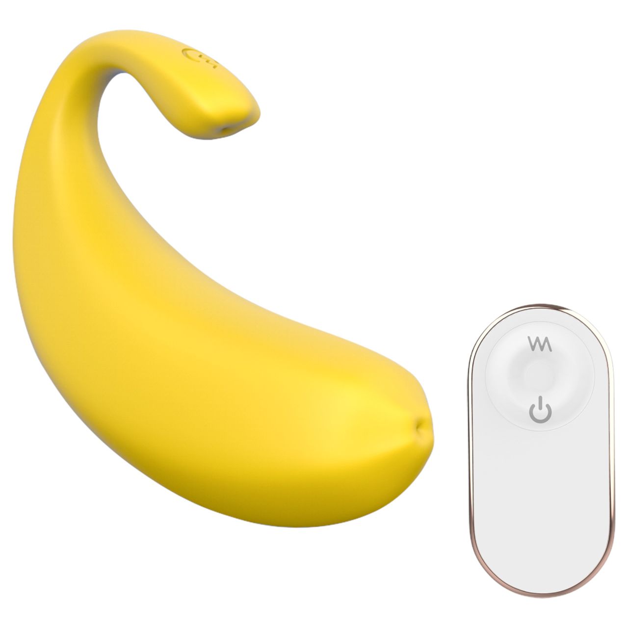 Sex HD - okos, banán formájú vibrációs tojás (sárga) Sex HD - okos, banán formájú vibrációs tojás (sárga)