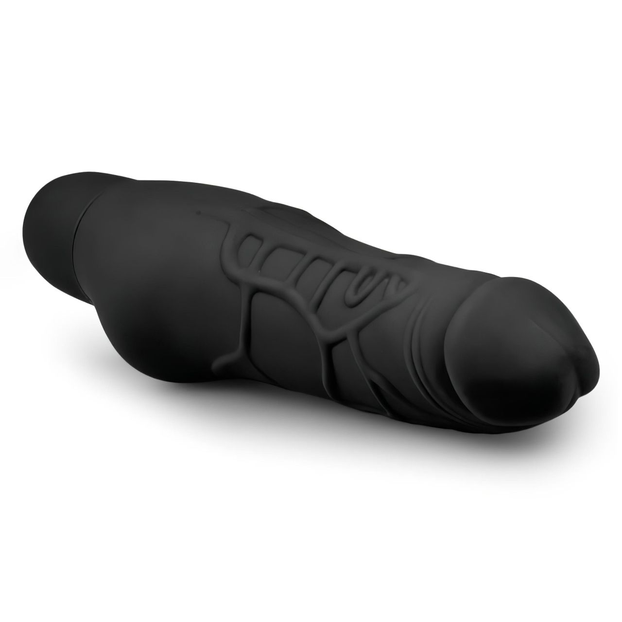 Easytoys Power Vibe - normál szilikon pénisz vibrátor (fekete) Easytoys Power Vibe - normál szilikon pénisz vibrátor (fekete)