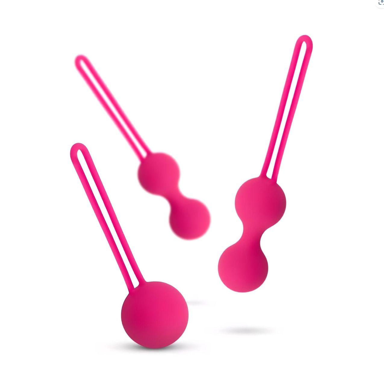 Easytoys LoveBalls - gésagolyó szett - 3 részes (pink) Easytoys LoveBalls - gésagolyó szett - 3 részes (pink)