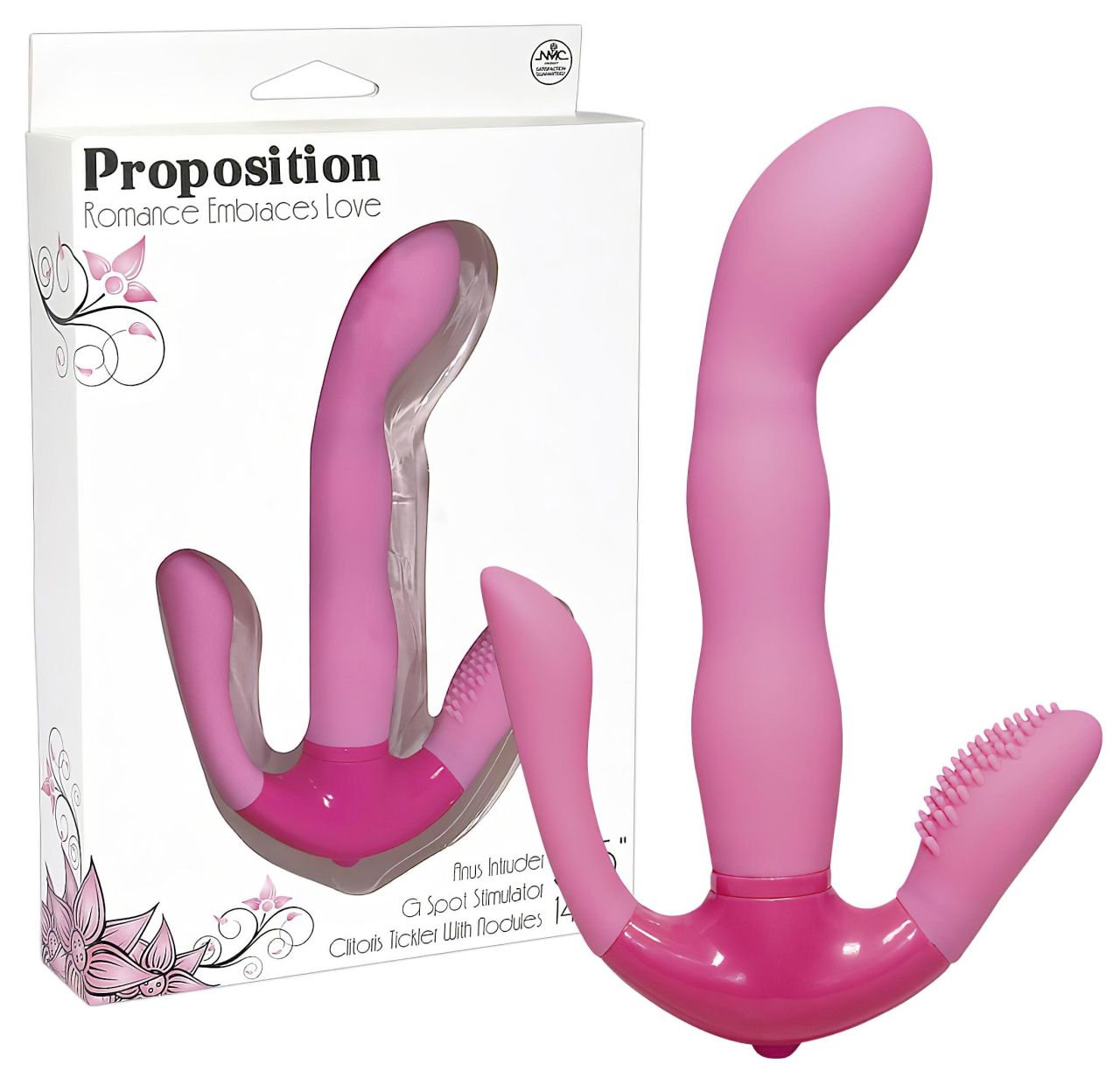 Proposition - hármas élvezet vibrátor Proposition - hármas élvezet vibrátor