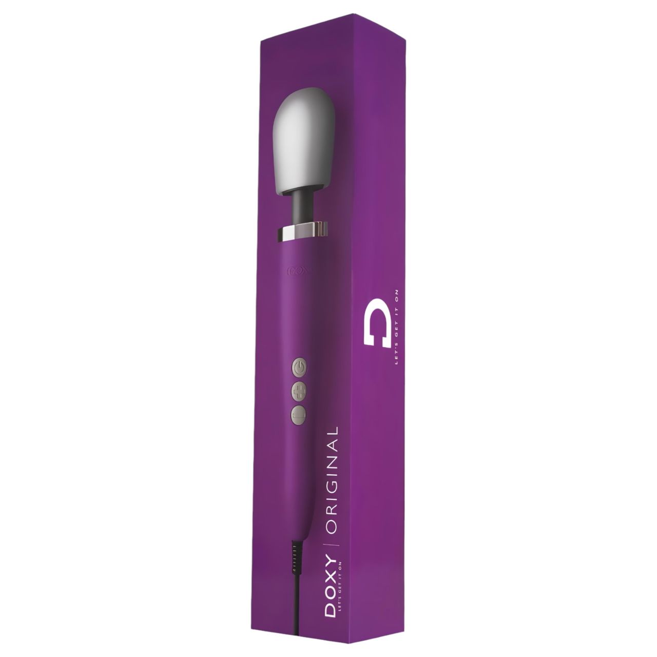 Doxy Wand Original - hálózati masszírozó vibrátor (lila) Doxy Wand Original - hálózati masszírozó vibrátor (lila)