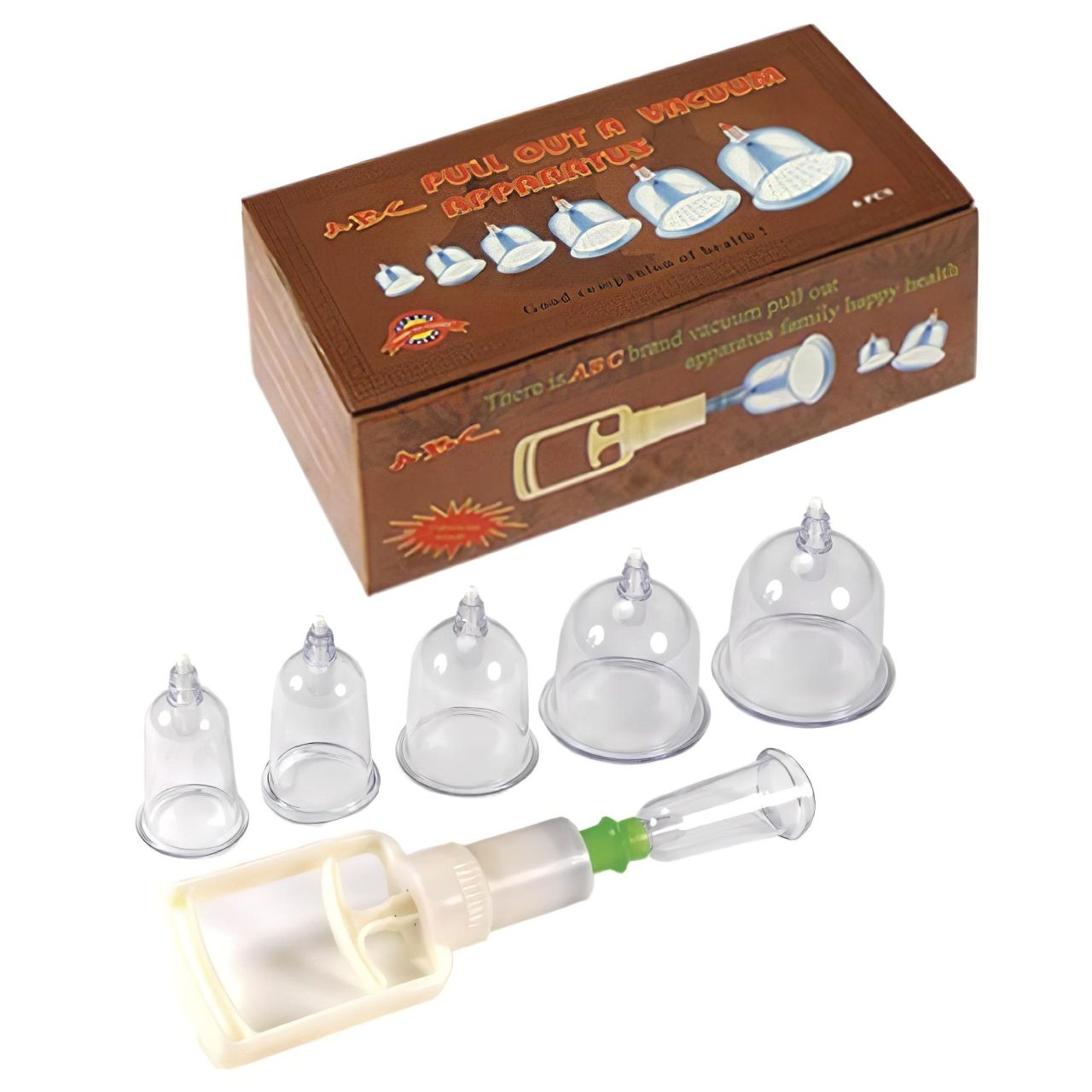 Rimba Cupping - szívó pumpa szett (6 részes) Rimba Cupping - szívó pumpa szett (6 részes)