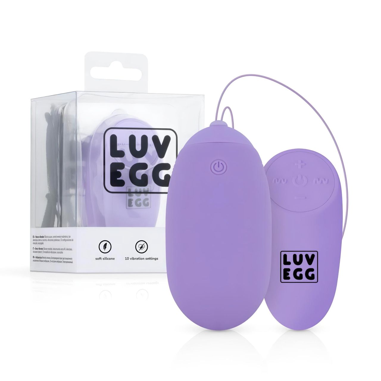 LUV EGG XL - akkus, rádiós vibrációs tojás (lila) LUV EGG XL - akkus, rádiós vibrációs tojás (lila)