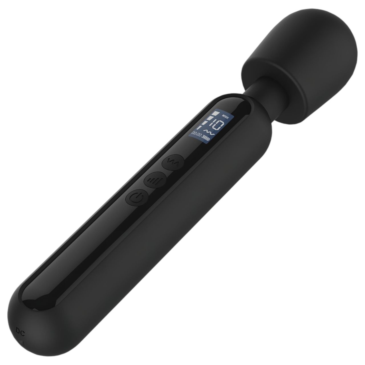 BLAQ - digitális masszírozó vibrátor (fekete) BLAQ - digitális masszírozó vibrátor (fekete)