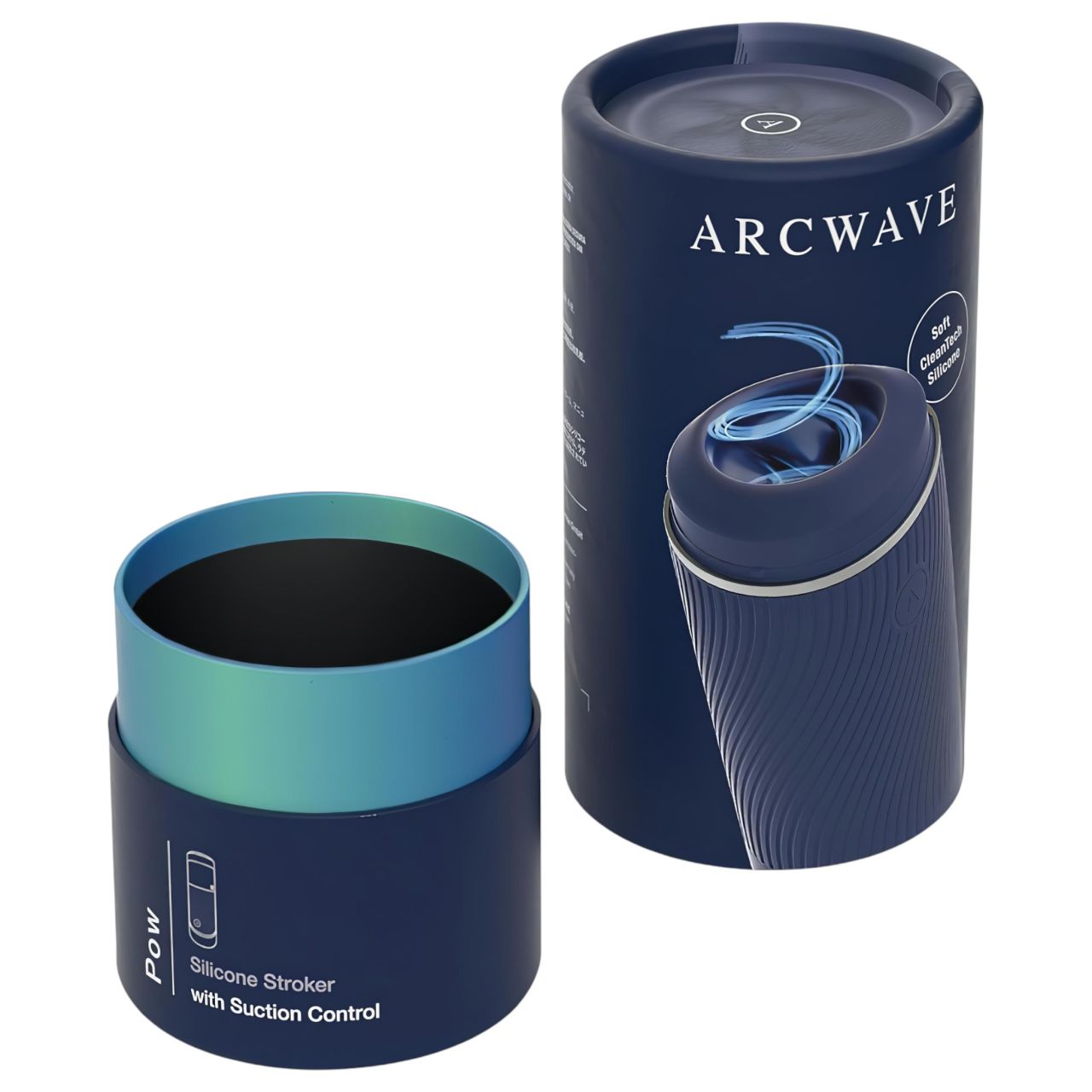 Arcwave Pow - manuális szívó maszturbátor (kék) Arcwave Pow - manuális szívó maszturbátor (kék)
