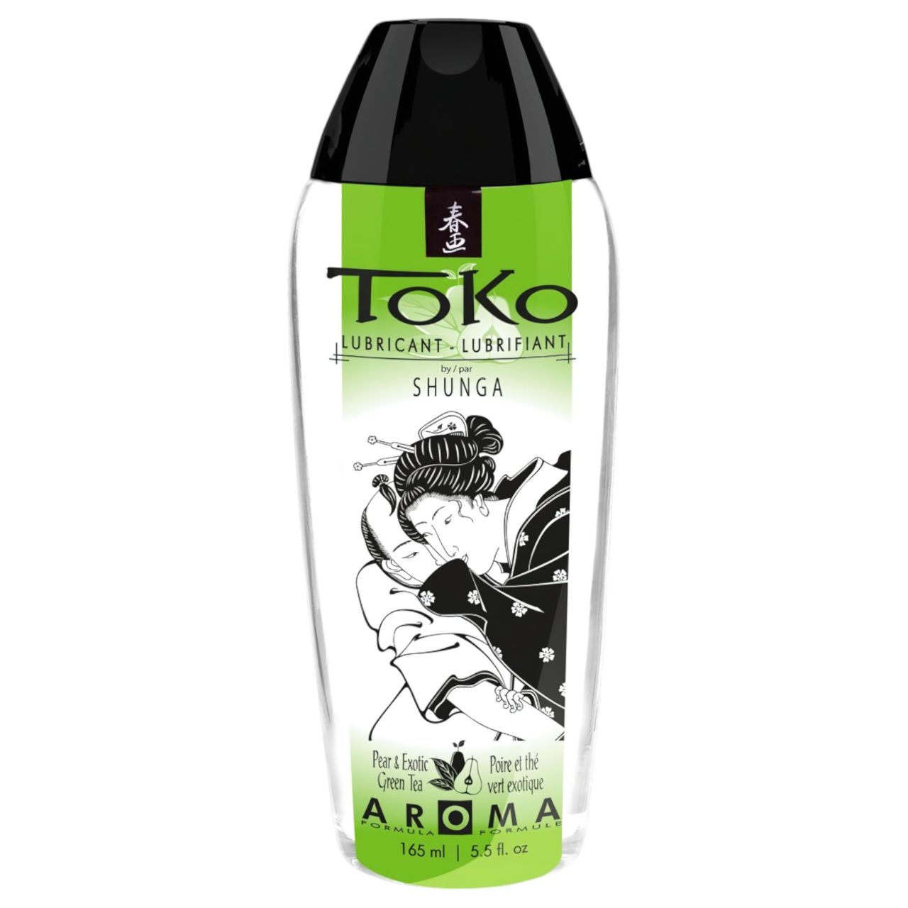 Shunga Toko - vízbázisú síkosító - körtés zöld tea (165ml) Shunga Toko - vízbázisú síkosító - körtés zöld tea (165ml)