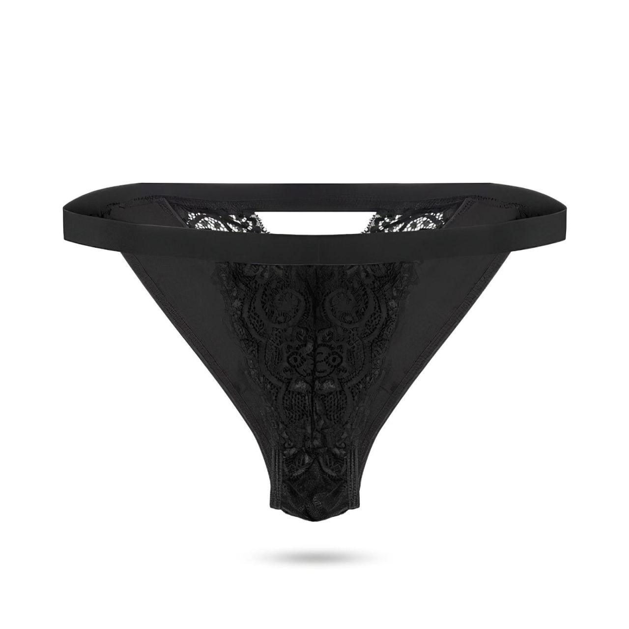 Pantyrebel - akkus, rádiós vibrációs tanga - fekete (S-L) Pantyrebel - akkus, rádiós vibrációs tanga - fekete (S-L)
