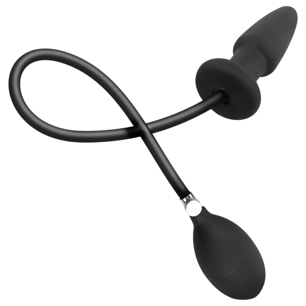 EasyToys - pumpálható anál plug (fekete) EasyToys - pumpálható anál plug (fekete)