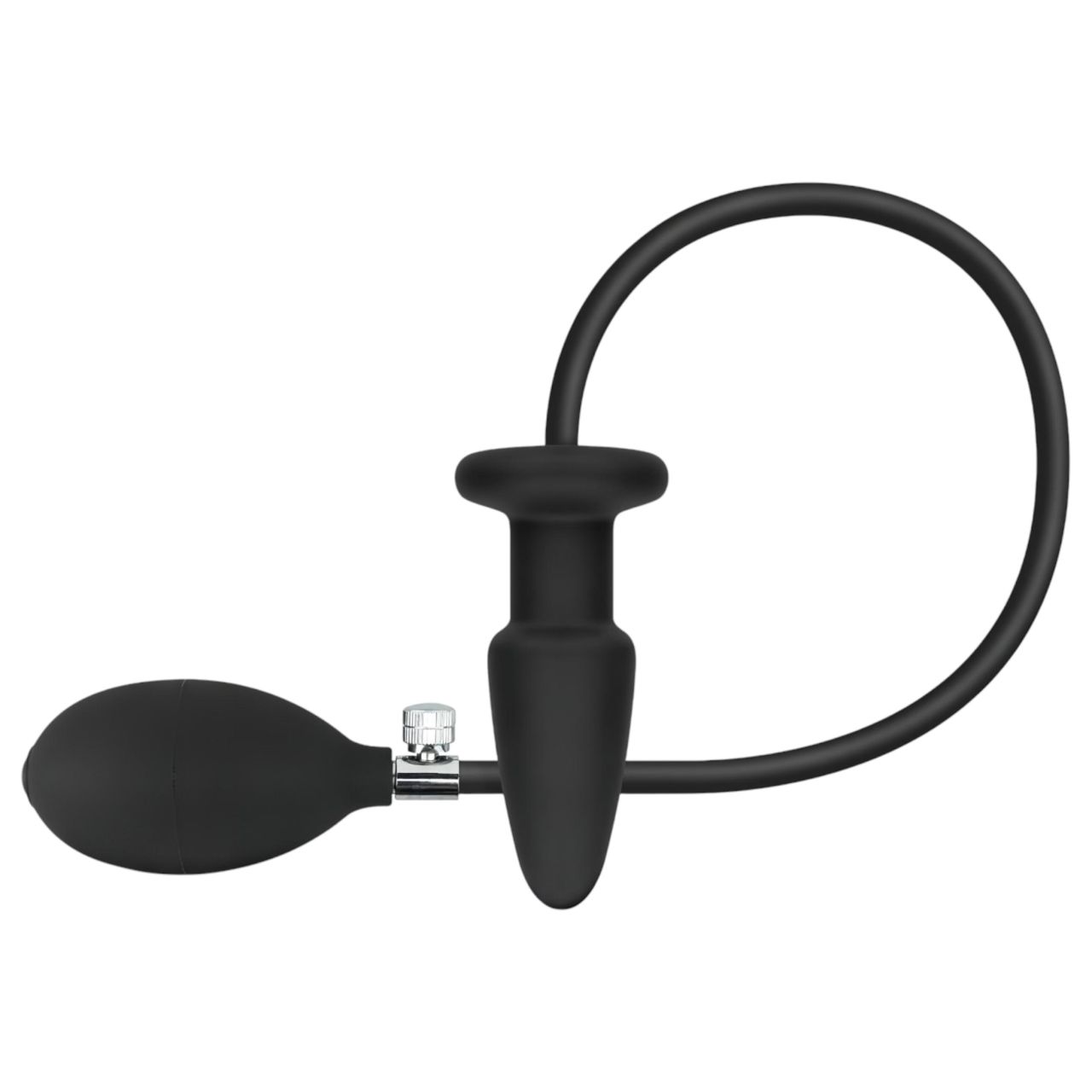 EasyToys - pumpálható anál plug (fekete) EasyToys - pumpálható anál plug (fekete)