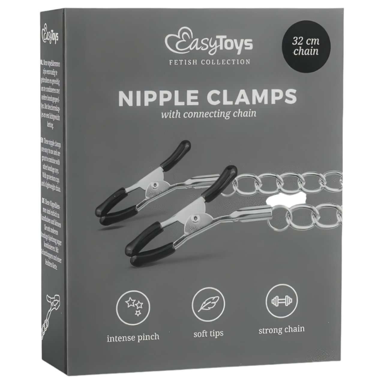 EasyToys - láncos mellbimbó csipesz (1 pár) EasyToys - láncos mellbimbó csipesz (1 pár)