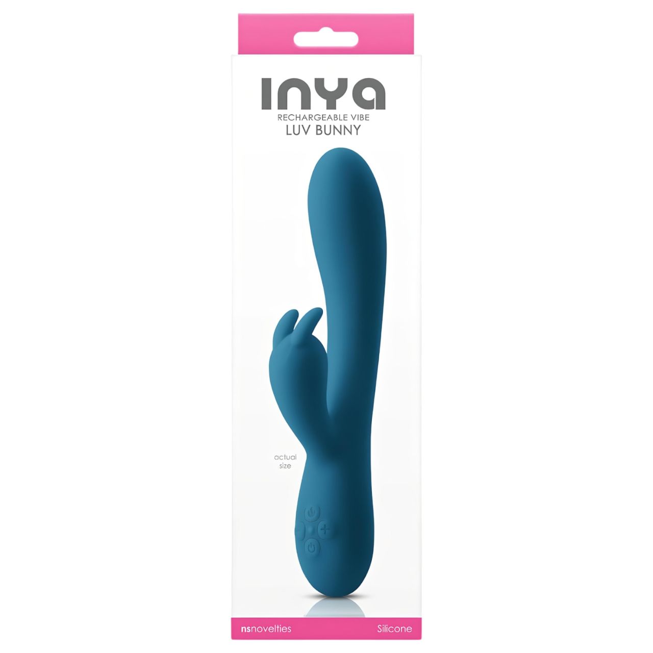Inya Luv Bunny - akkus, csiklókaros vibrátor (türkiz) Inya Luv Bunny - akkus, csiklókaros vibrátor (türkiz)