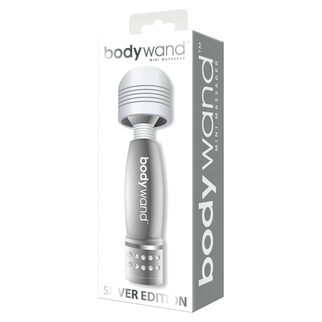 Bodywand - mini masszírozó vibrátor (ezüst) Bodywand - mini masszírozó vibrátor (ezüst)
