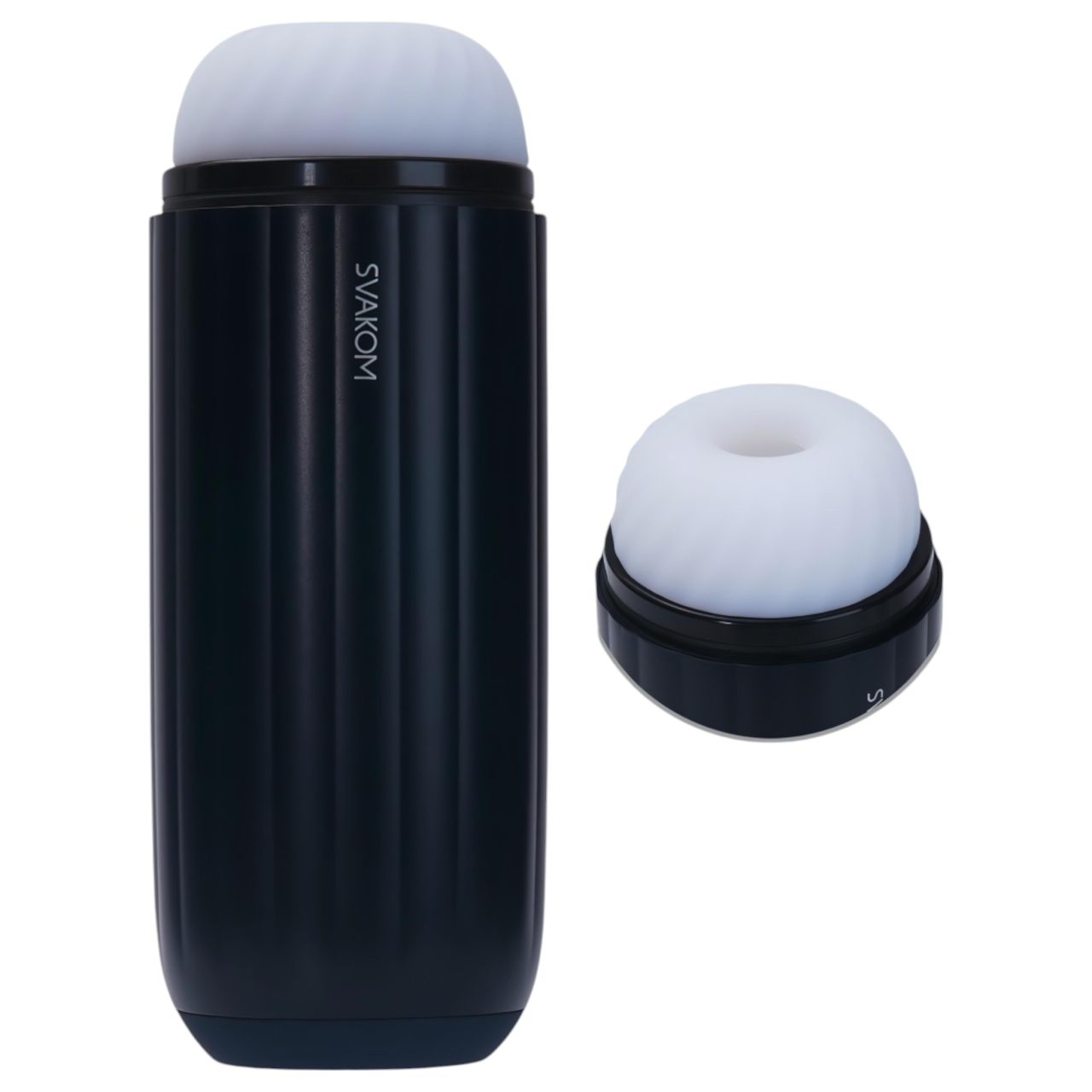 Svakom Sam Neo 2 Pro - okos maszturbátor (fekete-fehér) Svakom Sam Neo 2 Pro - okos maszturbátor (fekete-fehér)