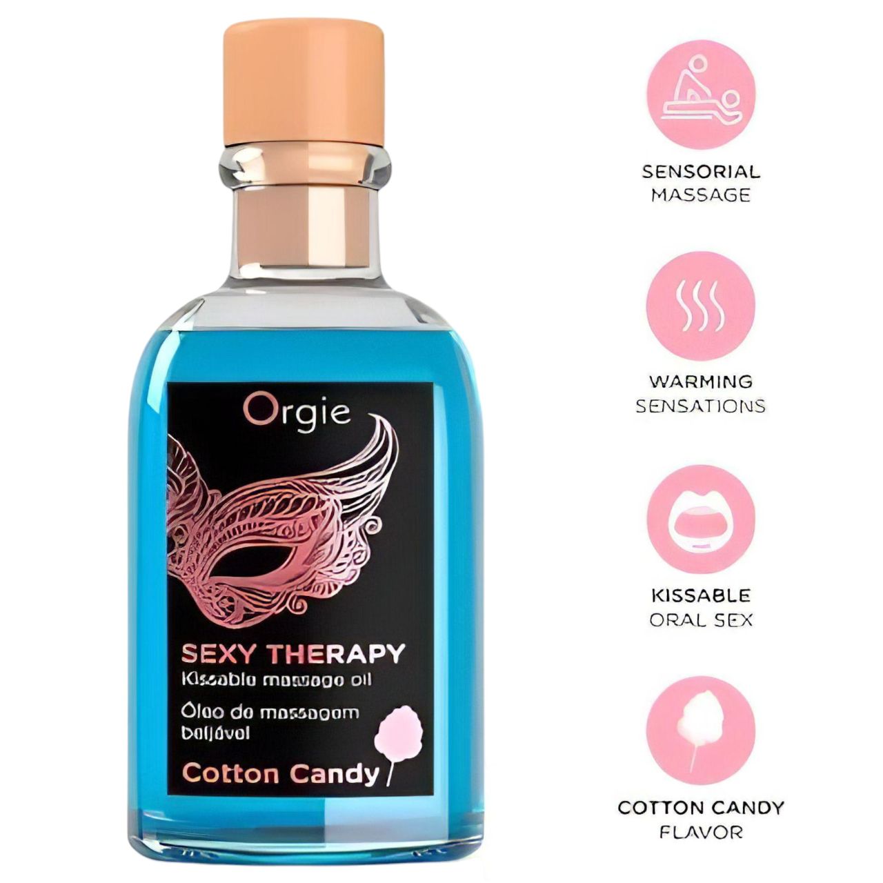 Orgie Sexy Therapy - masszázsolaj szett - vattacukor Orgie Sexy Therapy - masszázsolaj szett - vattacukor