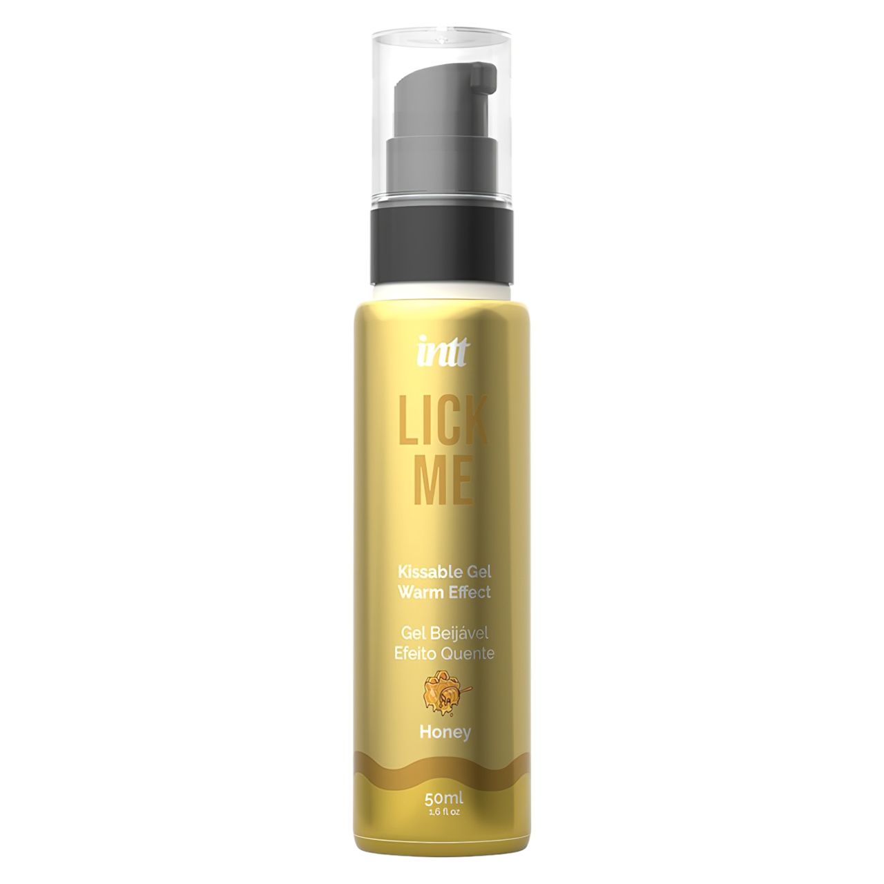 Intt Lick Me - melegítő hatású síkosító gél - mézes (50ml) Intt Lick Me - melegítő hatású síkosító gél - mézes (50ml)