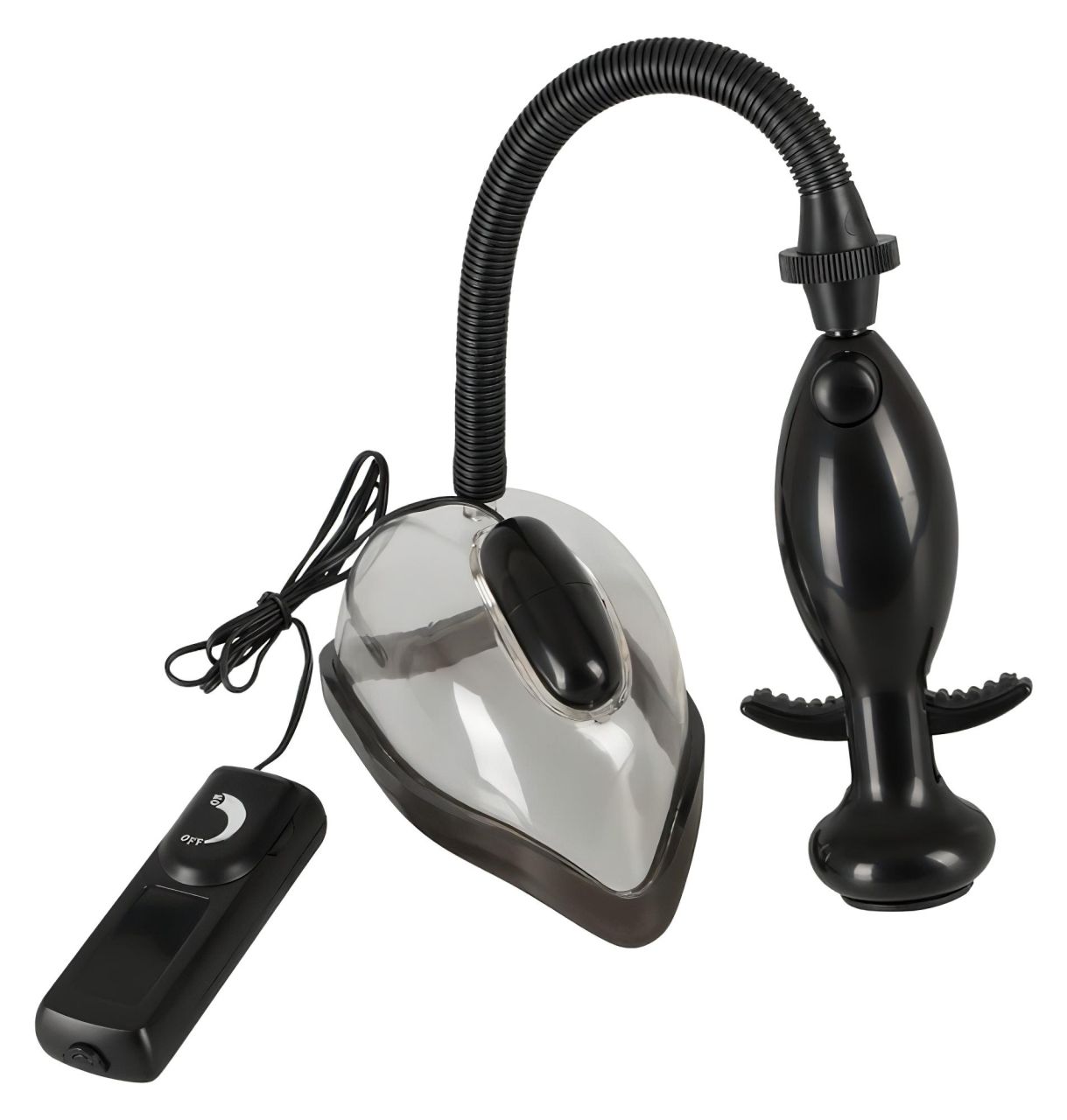 You2Toys - vibrációs puncipumpa - (fekete) You2Toys - vibrációs puncipumpa - (fekete)