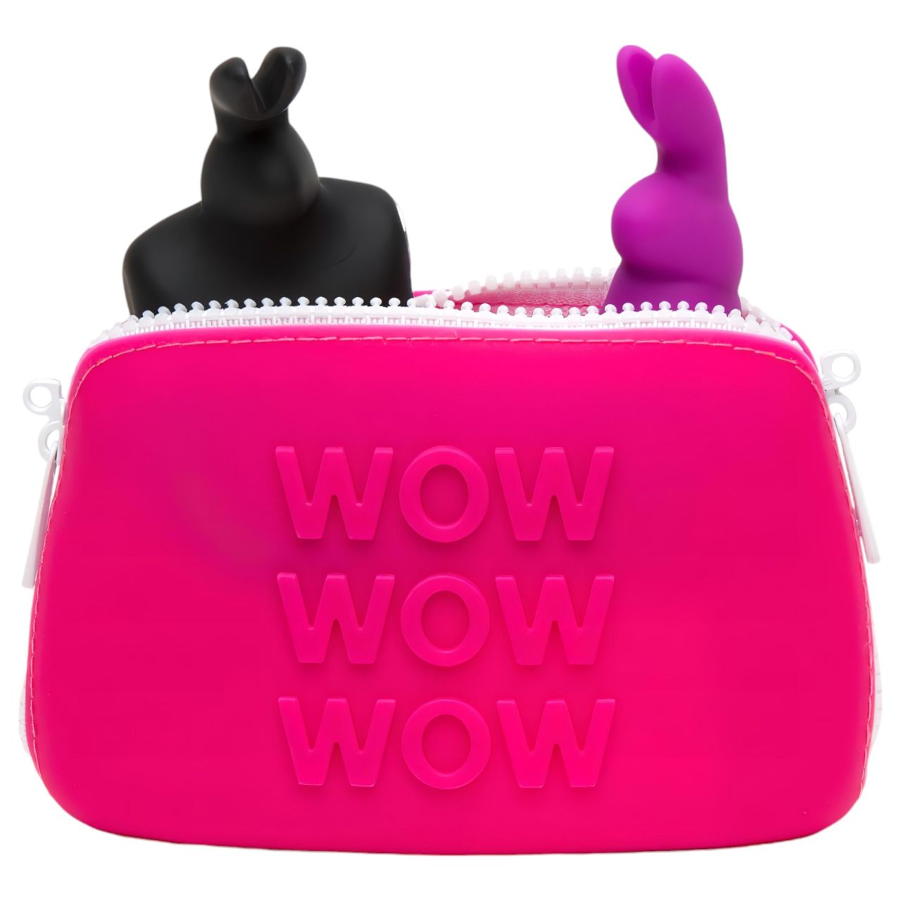 Happyrabbit - szex-játék neszeszer (pink) - kicsi Happyrabbit - szex-játék neszeszer (pink) - kicsi