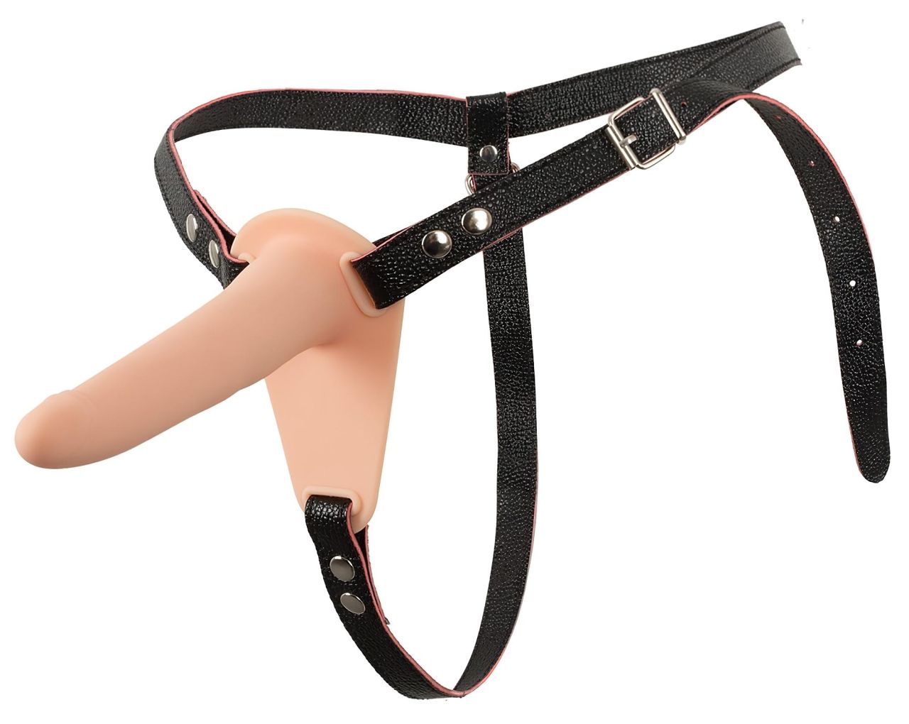 You2Toys - Strap-On - akkus, felcsatolható vibrátor (natúr) You2Toys - Strap-On - akkus, felcsatolható vibrátor (natúr)