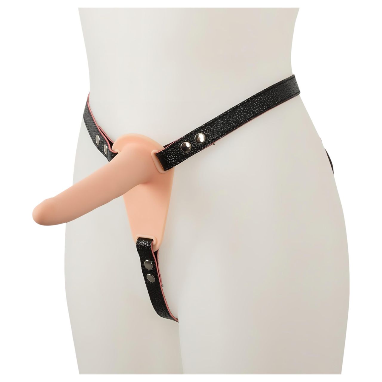 You2Toys - Strap-On - akkus, felcsatolható vibrátor (natúr) You2Toys - Strap-On - akkus, felcsatolható vibrátor (natúr)